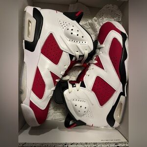 Jordan 6 carmine men’s size 8